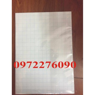 Giấy in chuyển nhiệt màng cao su - khổ A3 - in lên áo tối màu