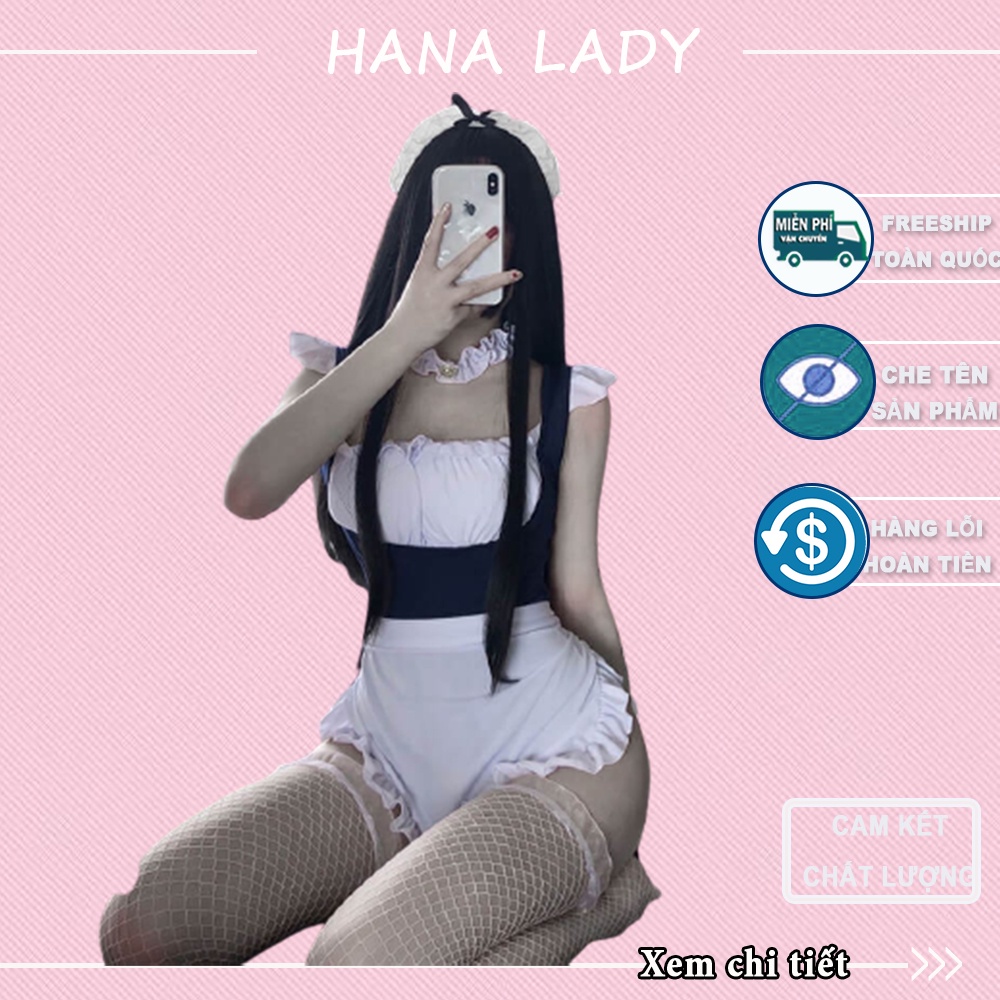 Cosplay sexy hầu gái, đồ ngủ bodysuit quyến rũ gợi cảm costume anime CP260 | BigBuy360 - bigbuy360.vn