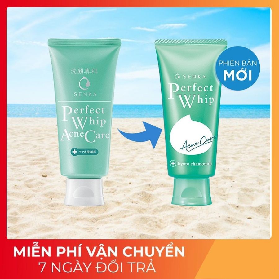 [MẪU MỚI 2021] Sữa rửa mặt Shiseido Senka Perfect Whip 120g | BigBuy360 - bigbuy360.vn