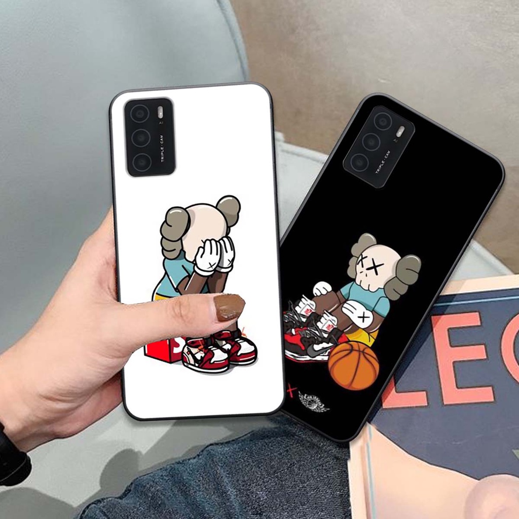 Ốp lưng Oppo A16 / A16k gấu caro cá tính siêu đẹp