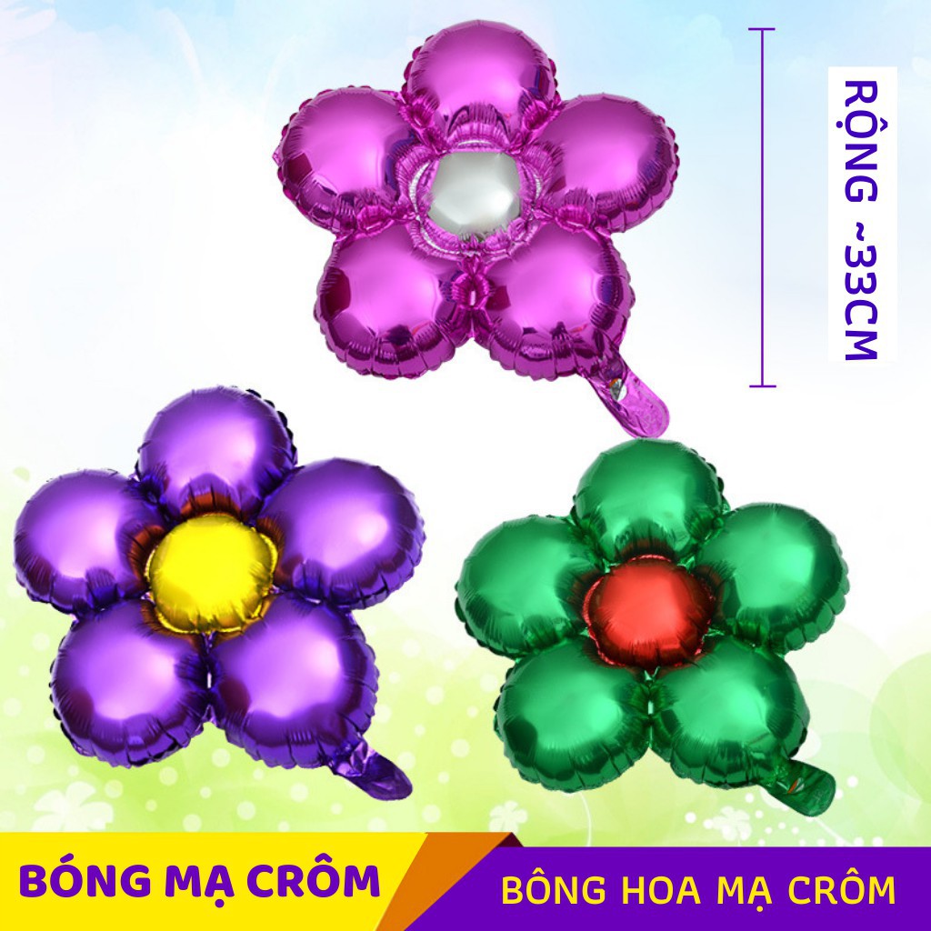 Bóng hình bông hoa 5 cánh size 45cm