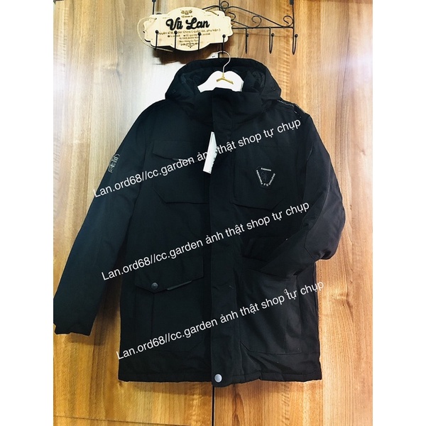Áo khoác phao parka đại hàn giống running man đồ đôi cho nam nữ đều mặc được
