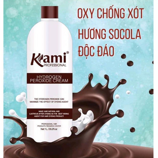 Oxi Kami hương socola chống xót chai 1000ML