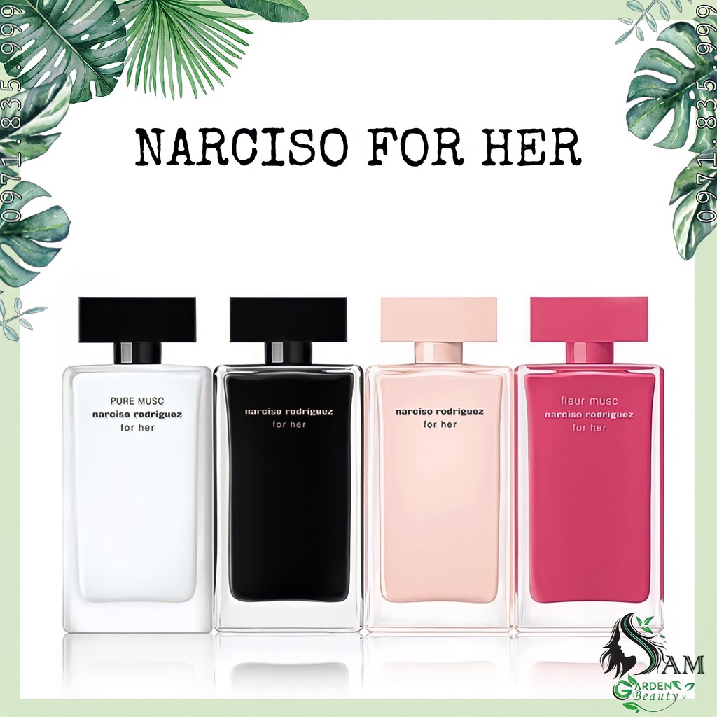 Nước hoa Narciso For Her 10ml_Nước Hoa Nữ Hàng Chính Hãng