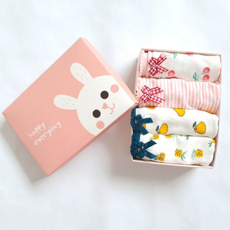 Quần lót nữ cotton hình xinh xắn cao cấp (MS 03019) | BigBuy360 - bigbuy360.vn