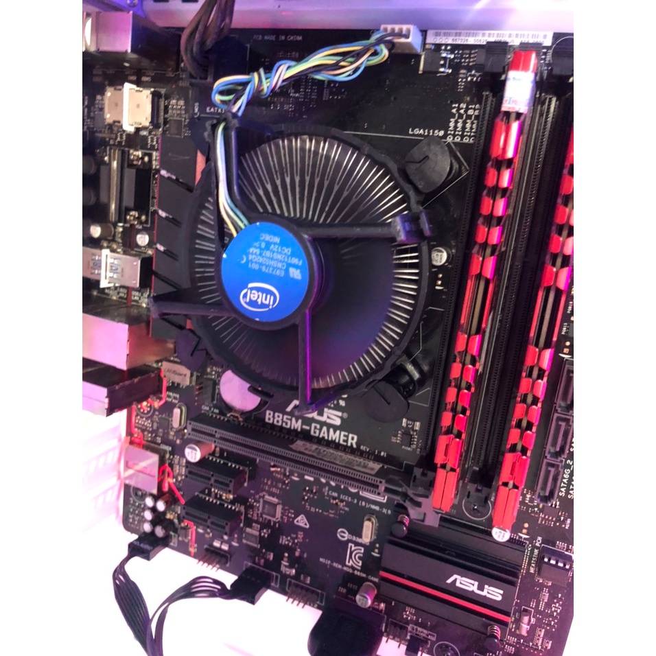 Thùng máy cấu hình Main Asus B85 Gamer CPU I5 4570 RAM 8Gb Nguồn 450w AcBel SSD 120Gb mới