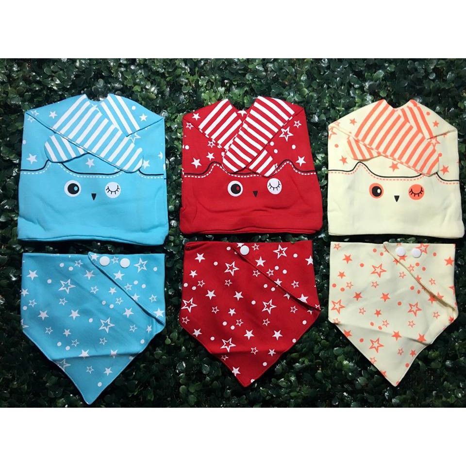 Sỉ set khăn mũ cho bé