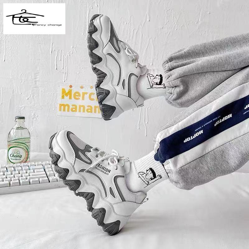 Giày Thể Thao Đế Dày Tăng Chiều Cao Thời Trang Năng Động