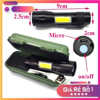 [FREESHIP] Đèn Pin Mini Siêu Sáng Police - Đèn Pin Mini Led Siêu Sáng Giá Rẻ