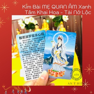 Kim bài Quan Âm xanh