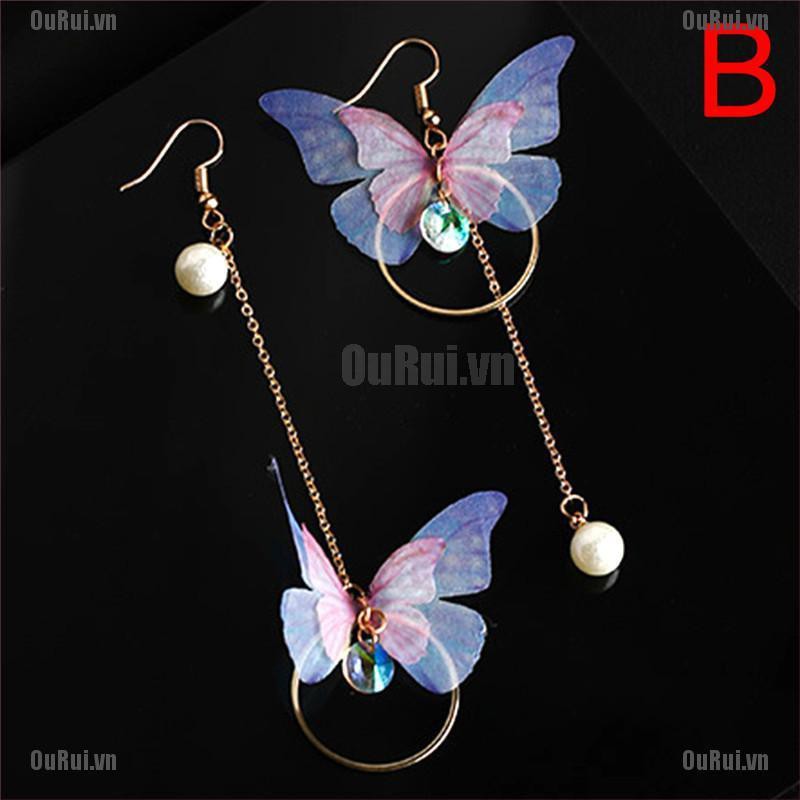 Khuyên Tai Dáng Dài Đính Ngọc Trai Thời Trang