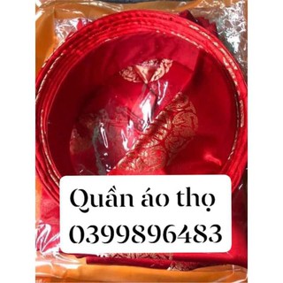 Combo : Áo Gấm , quần lụa & Khăn xếp mừng thọ cho các cụ