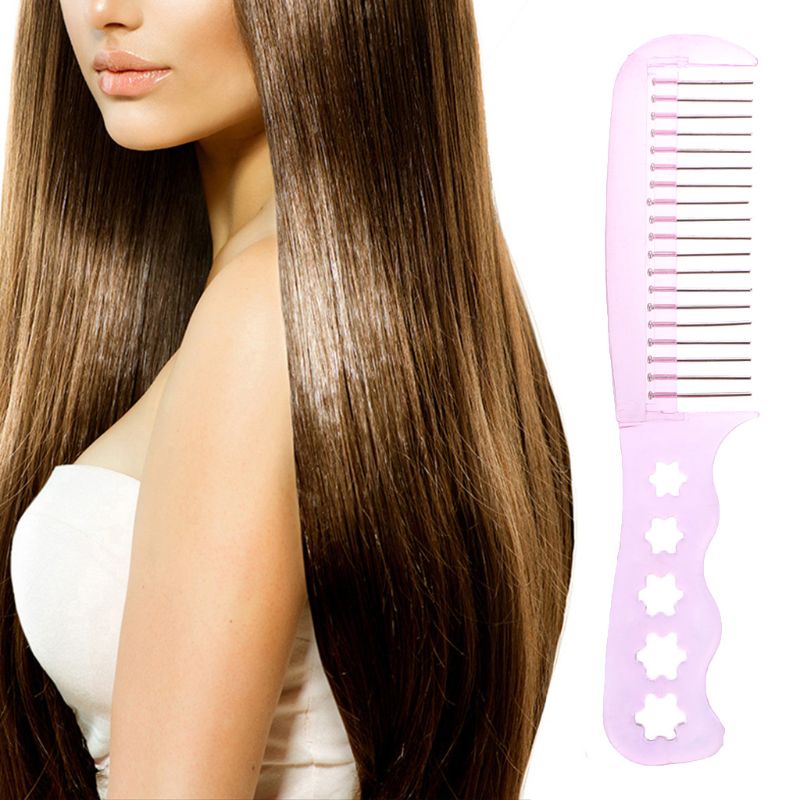 Lược Chải Tóc Giả Bằng Nhựa Và Thép Chống Tĩnh Điện