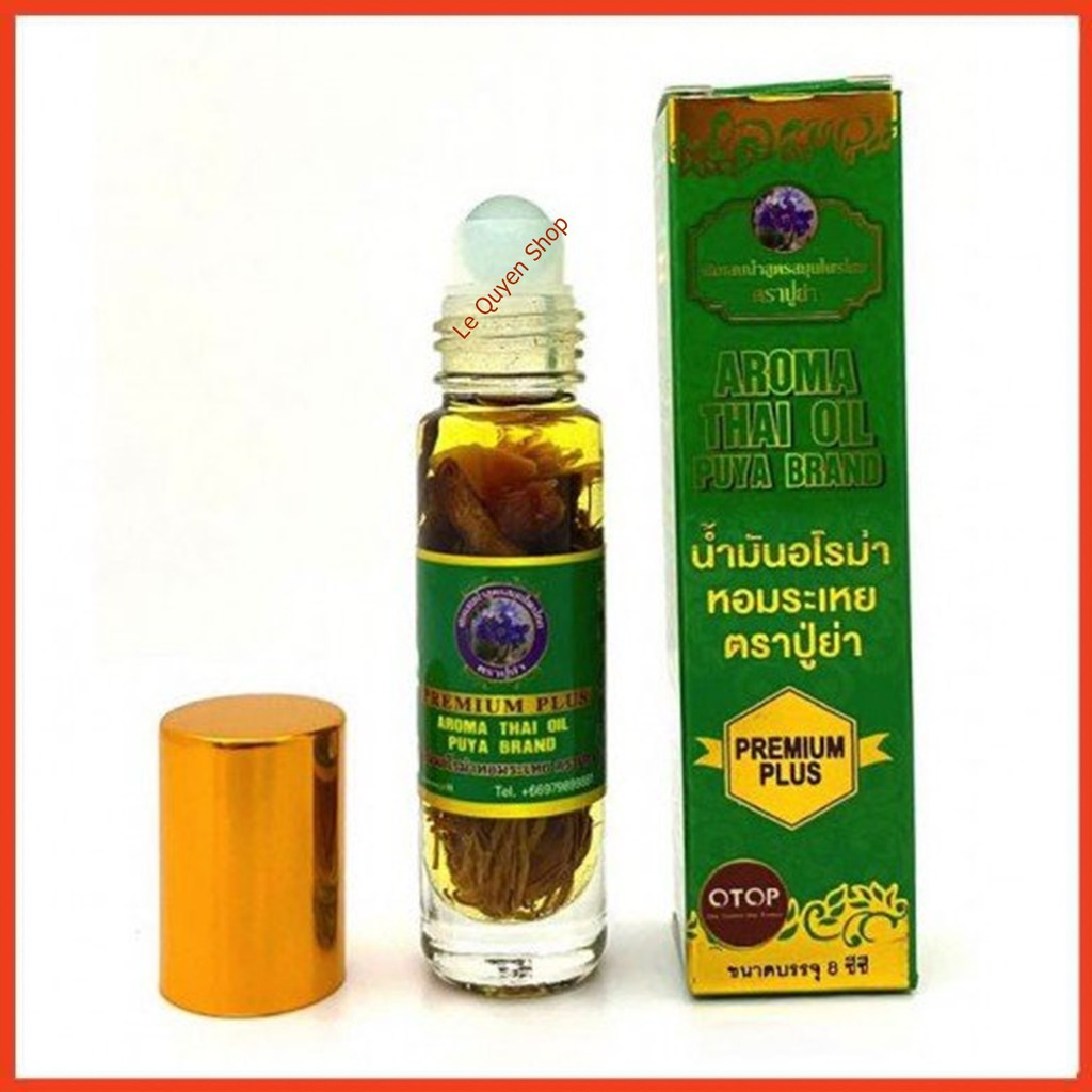 6 Chai Dầu lăn thảo dược 29 vị Thái Lan