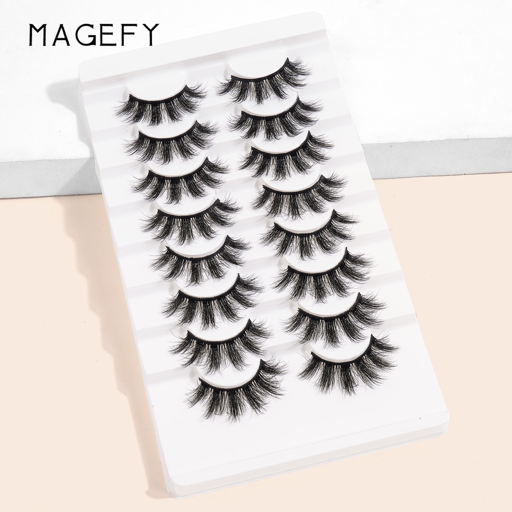 Bộ 8 Cặp Lông Mi Giả Dày Hiệu MAGEFY