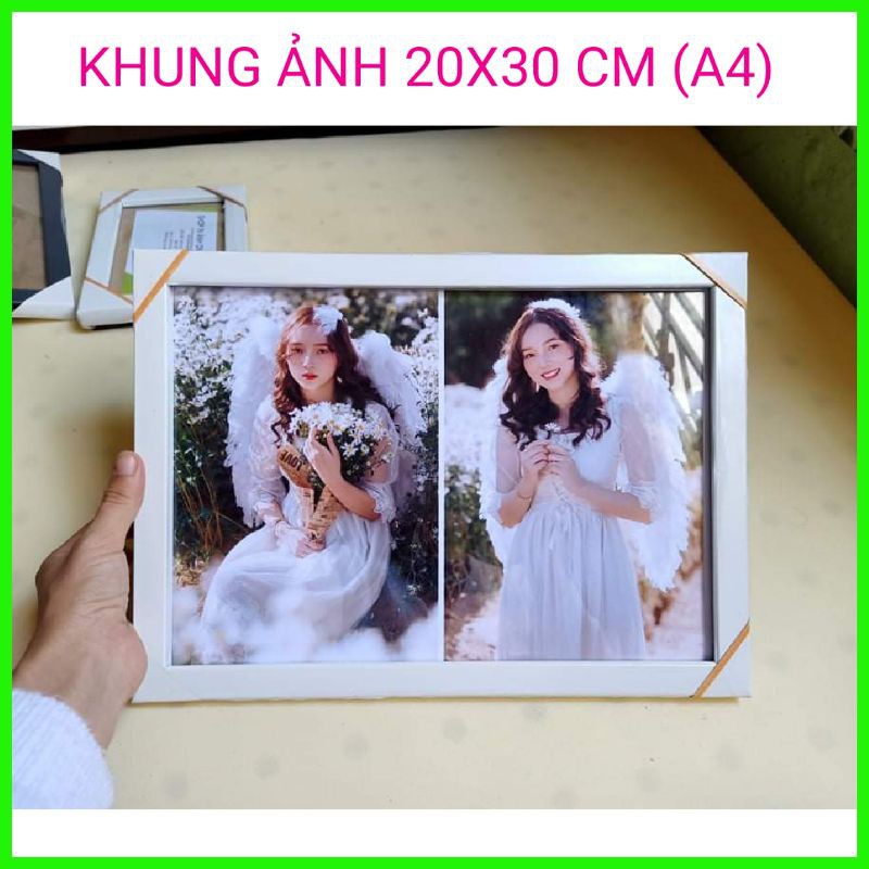 ❤️Khung ảnh treo tường 20x30cm tặng kèm ảnh