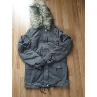 Áo khoác parka lót lông HM hàng auth xịn sò size 34,36