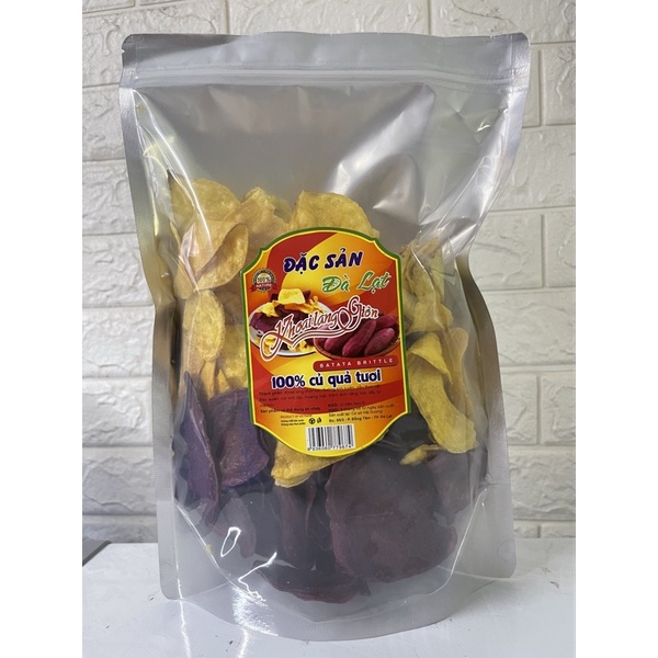 500g khoai lang sấy giòn tẩm mật ( trái cây sấy)