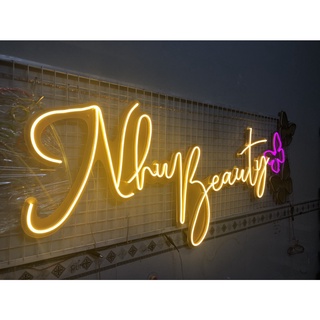 Đèn Led neon Uốn chữ Beauty