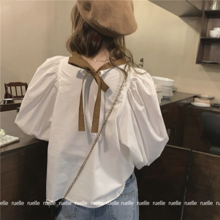 Áo Sơ Mi Dài Tay Thiết Kế Mới Thời Trang Mùa Hè Theo Phong Cách Hàn Quốc Cho Nữ