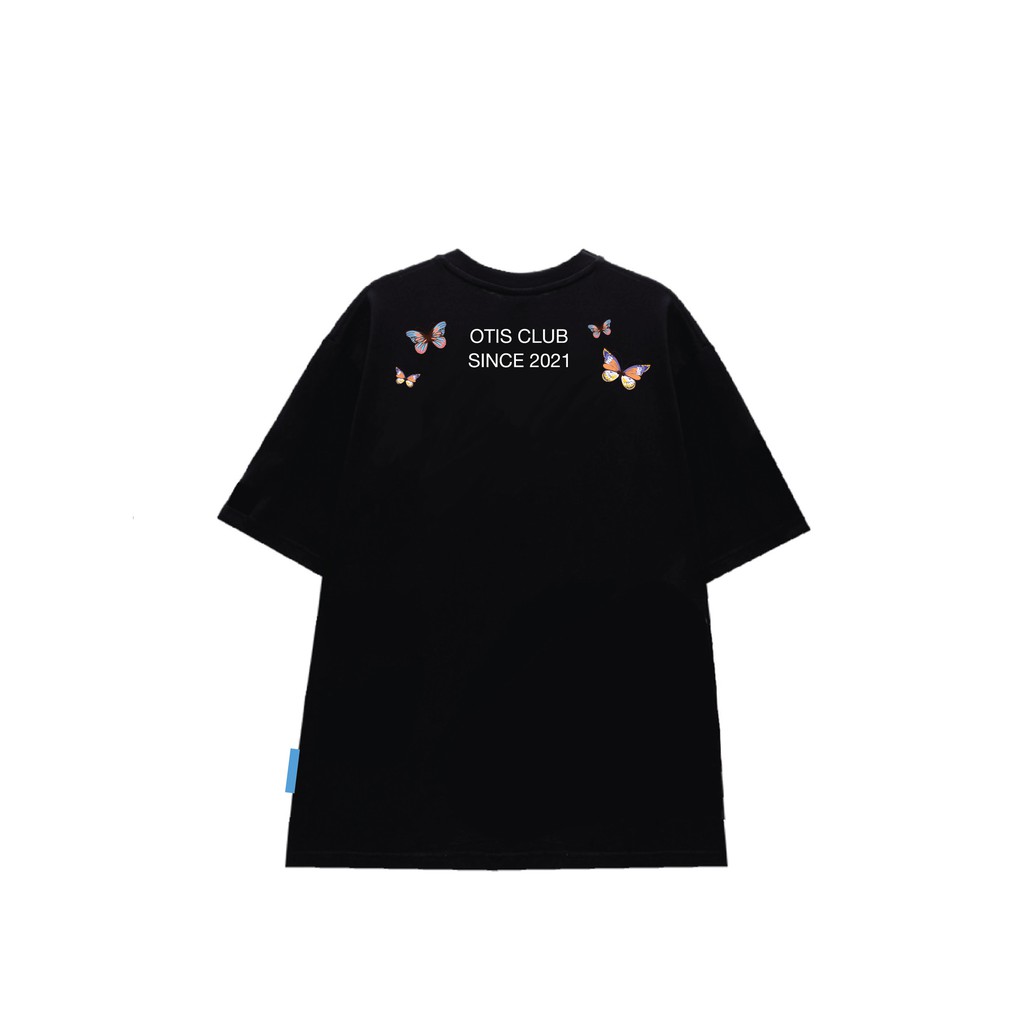 Áo thun tay lỡ Unisex Local Brand OTIS CLUB - BUTTERFLY