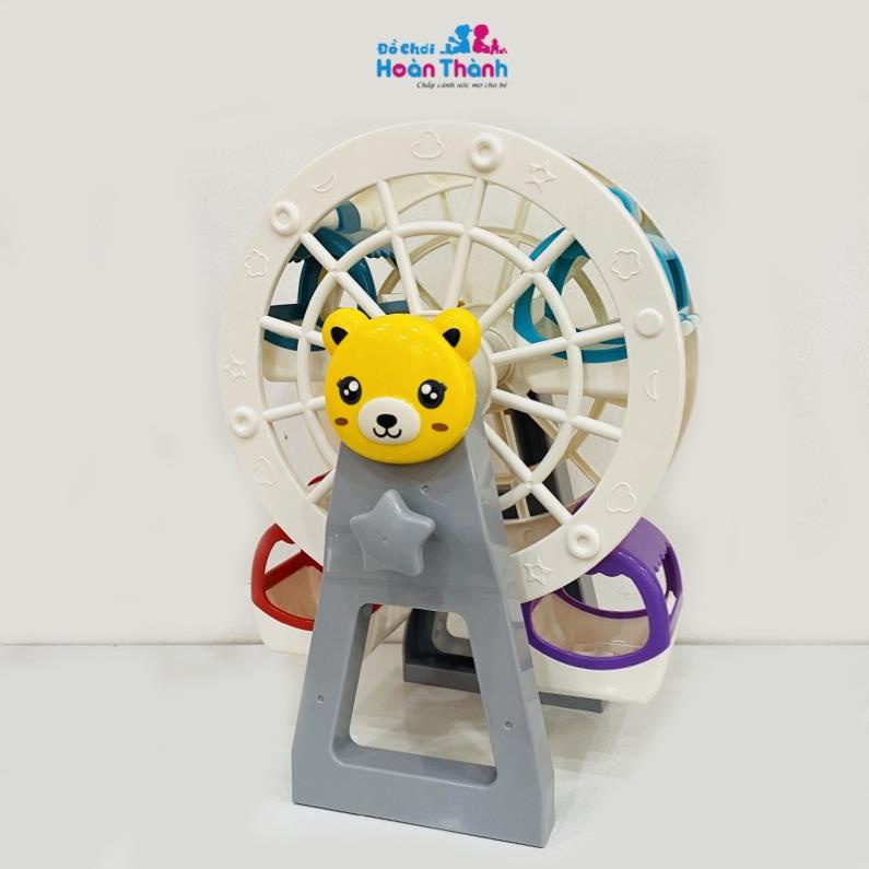 Đồ chơi trí tuệ thông minh mô phỏng Bộ đồ chơi lắp ráp xích đu cho bémô phỏng vòng xoay mặt trời