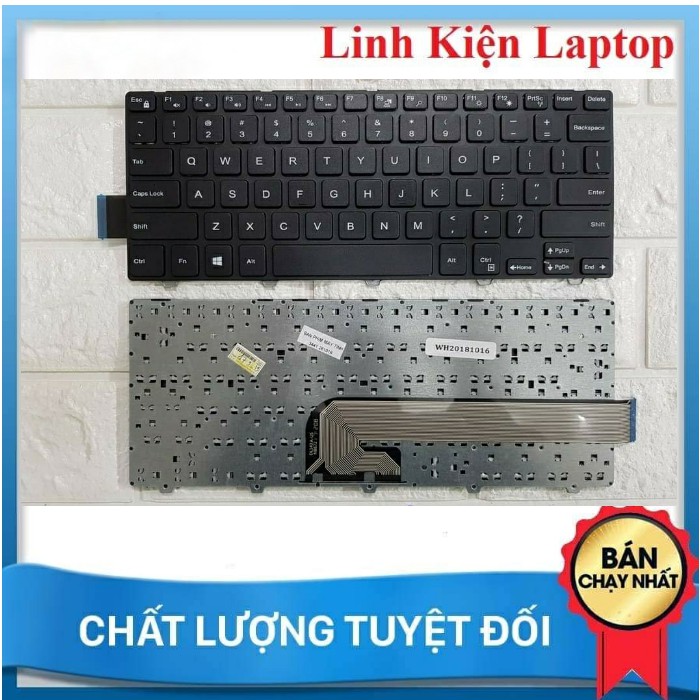 ⚡Bàn phím laptop Dell Inspiron 14 3000 3441 3442 3443 3445 3446 3447 3448 3449 CHẤT LƯỢNG CAO - NHẬP KHẨU