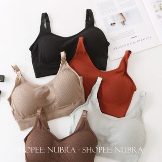 Áo Lót Mút Mỏng Bralette Form Ôm Mềm Thoải Mái- AL073
