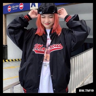 [Ảnh + Video thật] Áo khoác bomber bóng chày nam nữ siêu HOT (MARCUS) [MS: BWTM19]