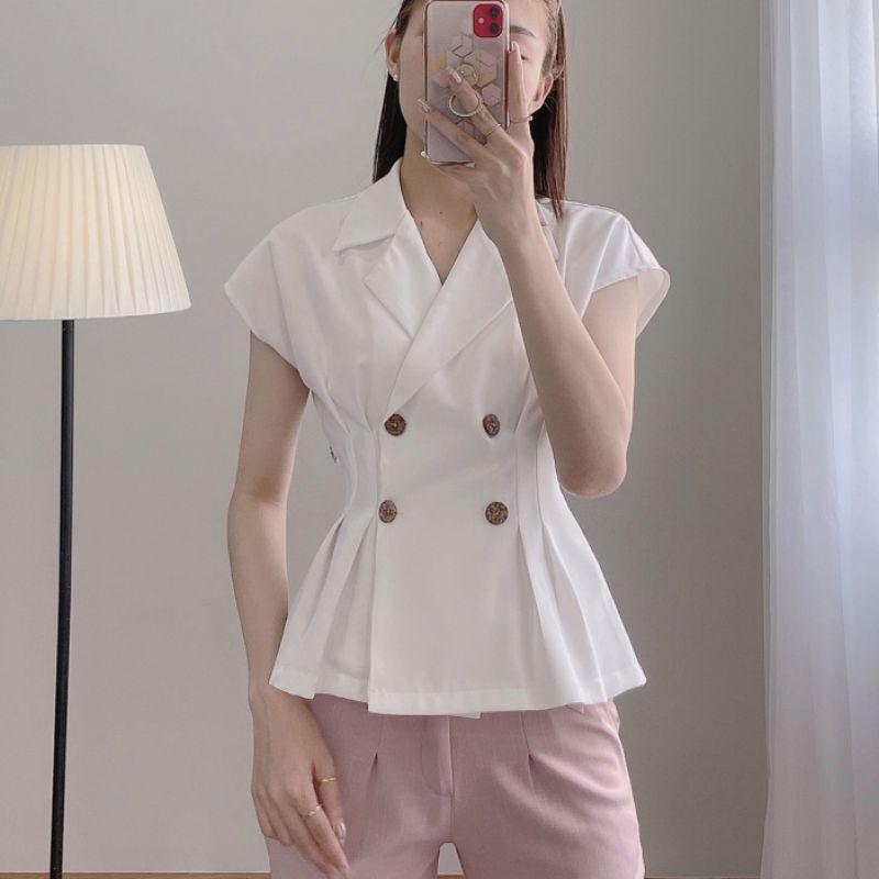 (Có Size) Áo Cổ Vest Thiết Kế | BigBuy360 - bigbuy360.vn