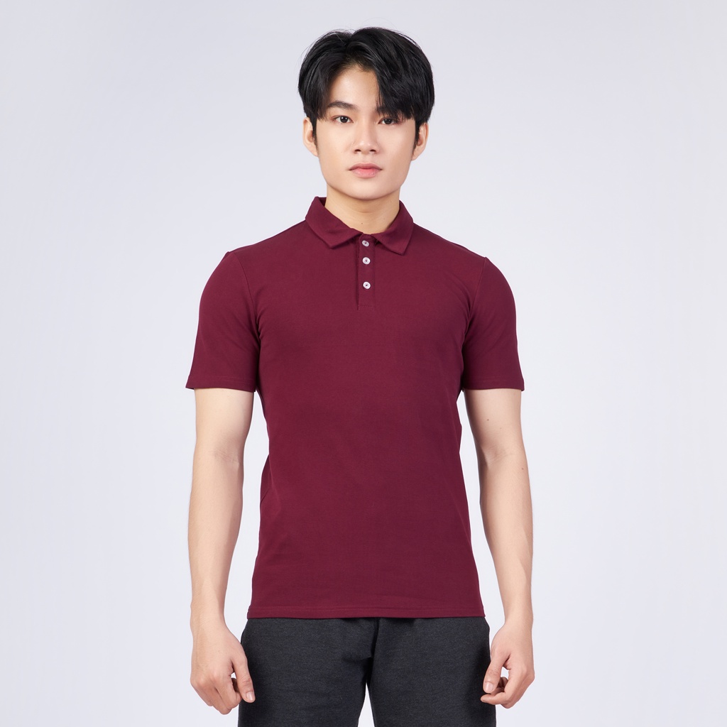 Áo polo nam DELTA RPO002M vải 100% cotton chất liệu mềm mịn co giãn 4 chiều, thấm hút mồ hôi tự nhiên