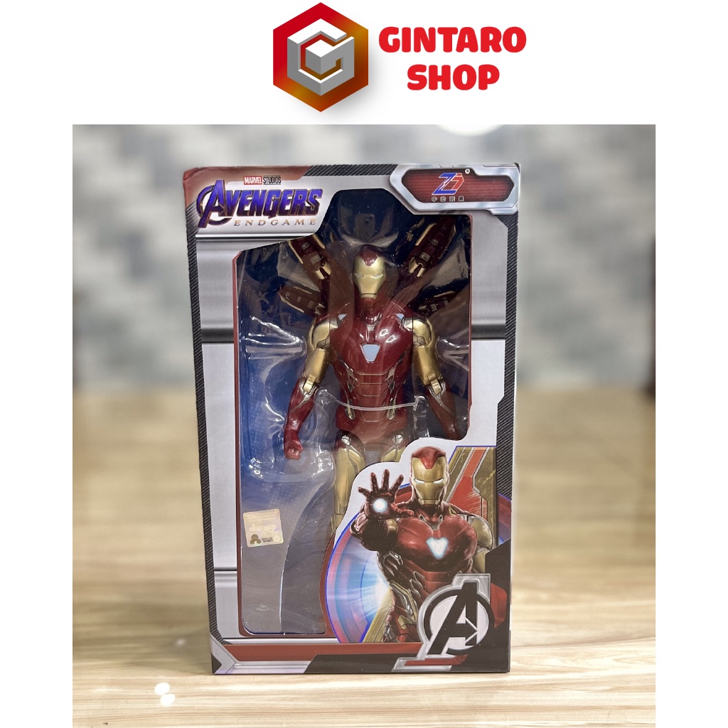 Mô hình Iron Man War Machine cao cấp , Đồ chơi mô hình người sắt đen iron man GINTARO SHOP