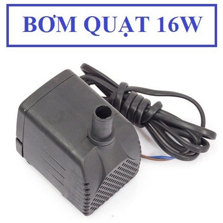 Bơm 16w quạt điều hoà quạt hơi nước MÀU ĐEN TỰ NGẮT - bơm 16w loại tốt - BẢO HÀNH 1 ĐỔI 1