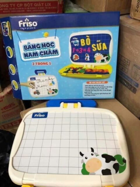 Bảng học nam châm chữ ,số Friso