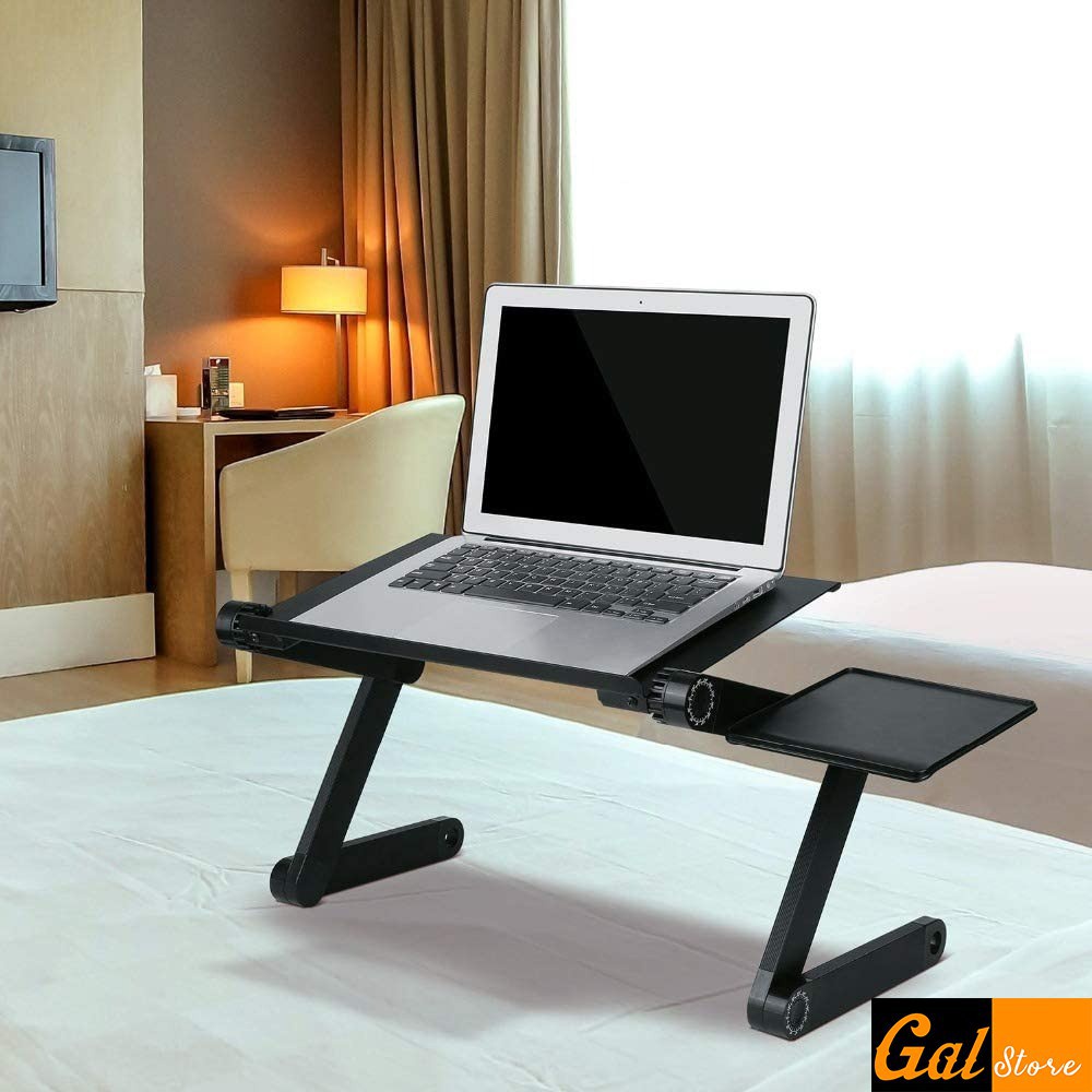 Bàn học gấp gọn thông minh mini, Bàn để Laptop đa năng trên giường tiện dụng iHouse