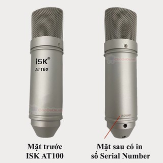 MICRO ISK AT100 THU ÂM
