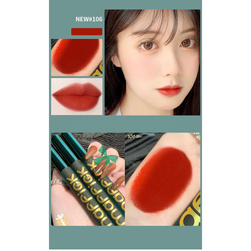 (Hàng Mới Về) Son Kem Lì Kháng Nước Lâu Trôi Và Dưỡng Ẩm Môi 6 Màu Tùy Chọn | BigBuy360 - bigbuy360.vn