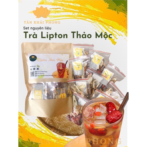 Trà Lipton Cam Thảo Xí Muội - BẾP TÂN KHẢI PHONG