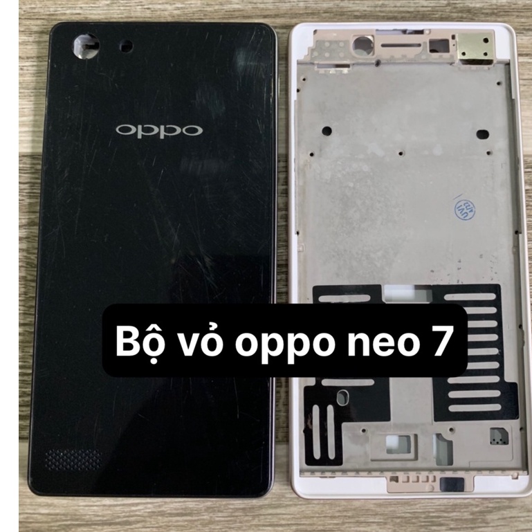 Bộ vỏ điện thoại zin hãng oppo A33 / neo 7 - oppo (gồm lưng, sườn ,phím nguồn và phím âm lượng)
