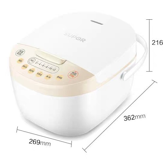 Nồi cơm điện Supor SF30FD672 3L mini Nhà thông minh Smart Rice Cooker