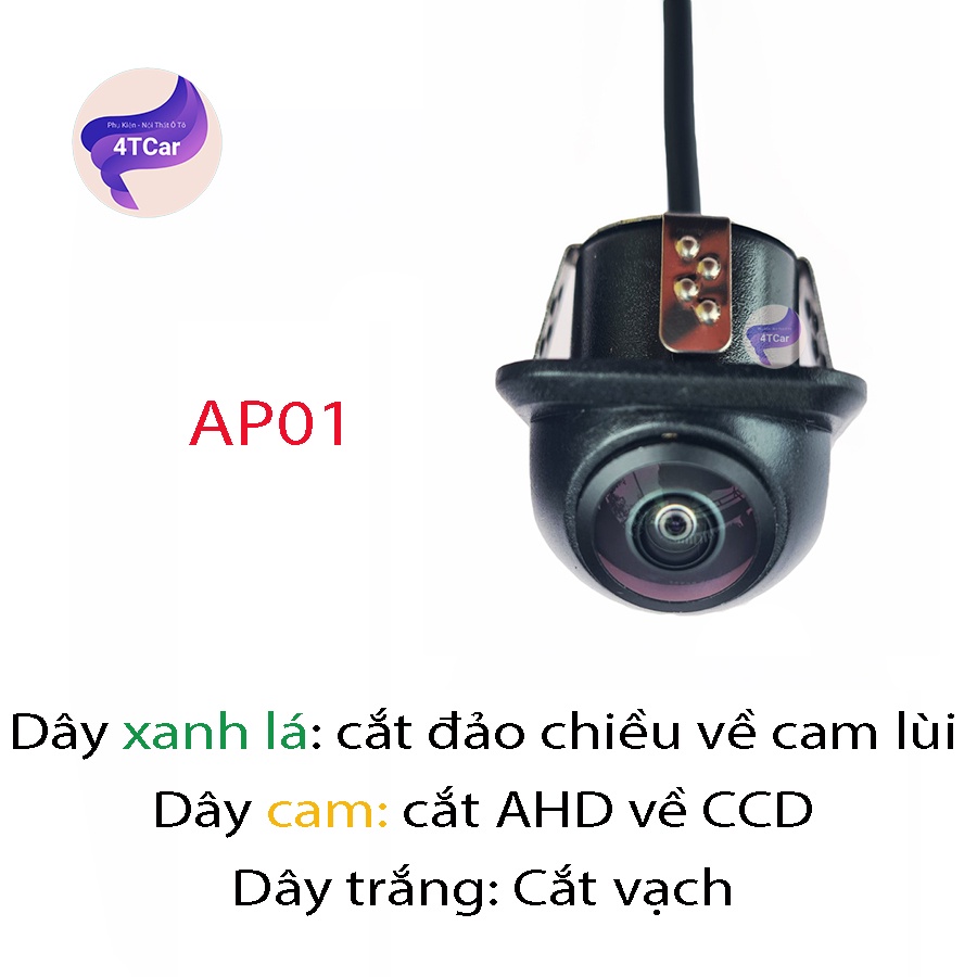 Camera cặp lề AHD - CCD 3 chế độ