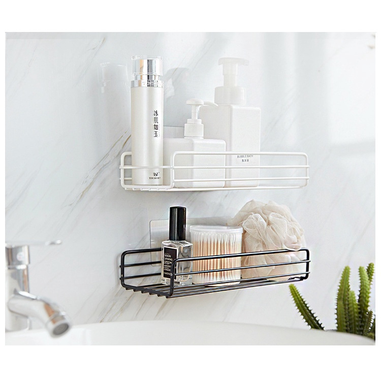 Kệ dán tường nhà tắm/phòng bếp đa năng sang trọng #C783