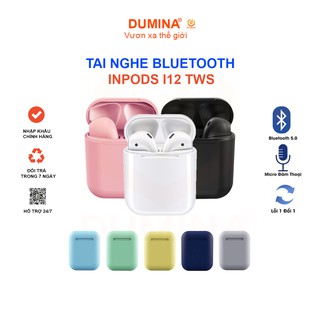 Tai nghe bluetooth không dây inpods i12 TWS 5.0 cảm ứng điều khiển cảm biến âm thanh IOS, Androi