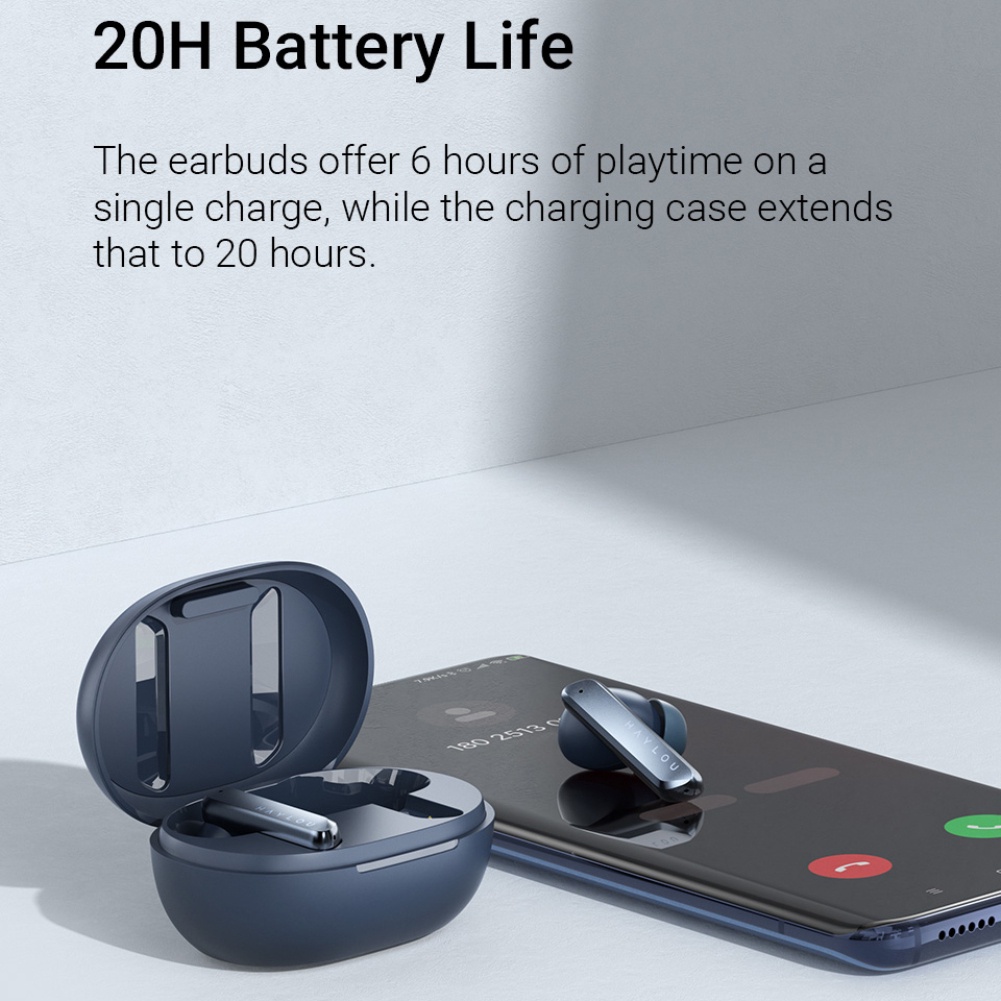 Tai nghe nhét tai không dây Haylou W1 T60 TWS BT5.2 Cân Bằng 4p / Cv.0 Android / Ios
