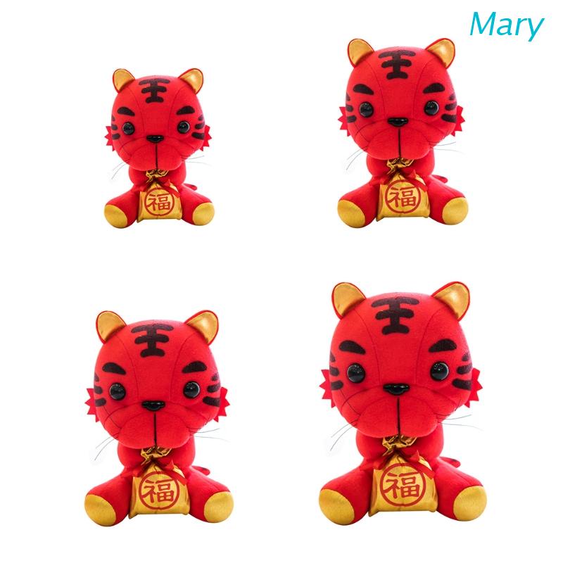 Thú Nhồi Bông Hình Con Hổ Trang Trí Năm Mới 2022