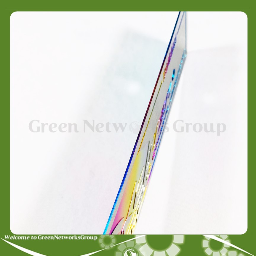 Bảng tên titanium trang trí xe Exciter Greennetworks