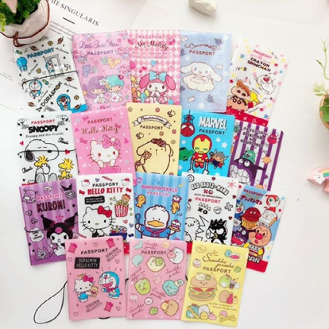 TÚI BỌC HỘ CHIÊÚ HELLO KITTY VÀ DORAEMON DOREMON