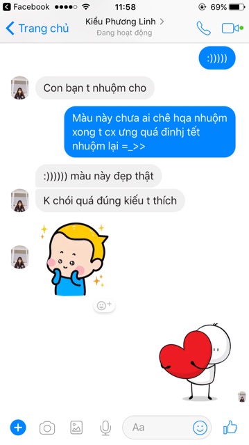 Thuốc nhuộm tóc xanh dương đen khói