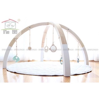 Khung treo đồ chơi cho bé, khung gỗ bé chơi - Baby gym