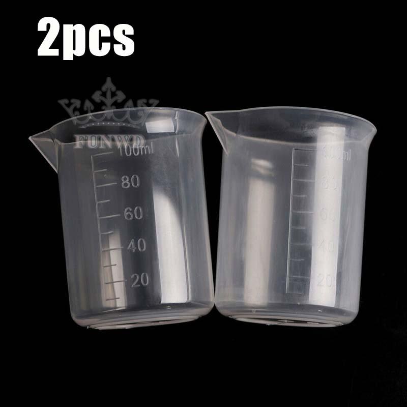 Set 2 / 10 Cốc Đong Bằng Nhựa 100ml
